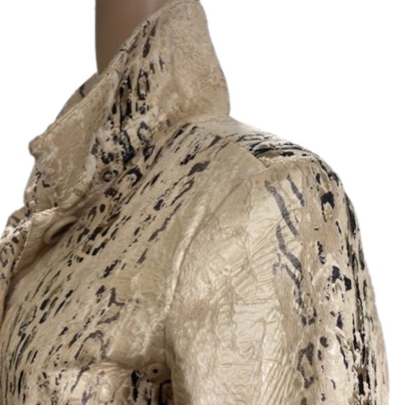 Erin London Textured Leopard Print Blazer - Picture 5 of 7